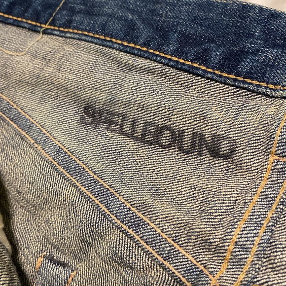 Rare Spellbound Jeans Japanese Designer Streetwear Patched - Picture 4 of 8
